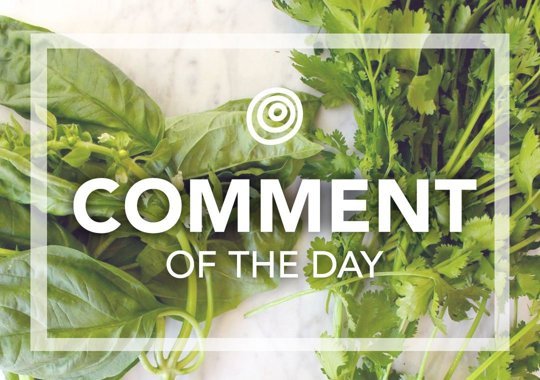 Fresh herbs - Comment of the Day